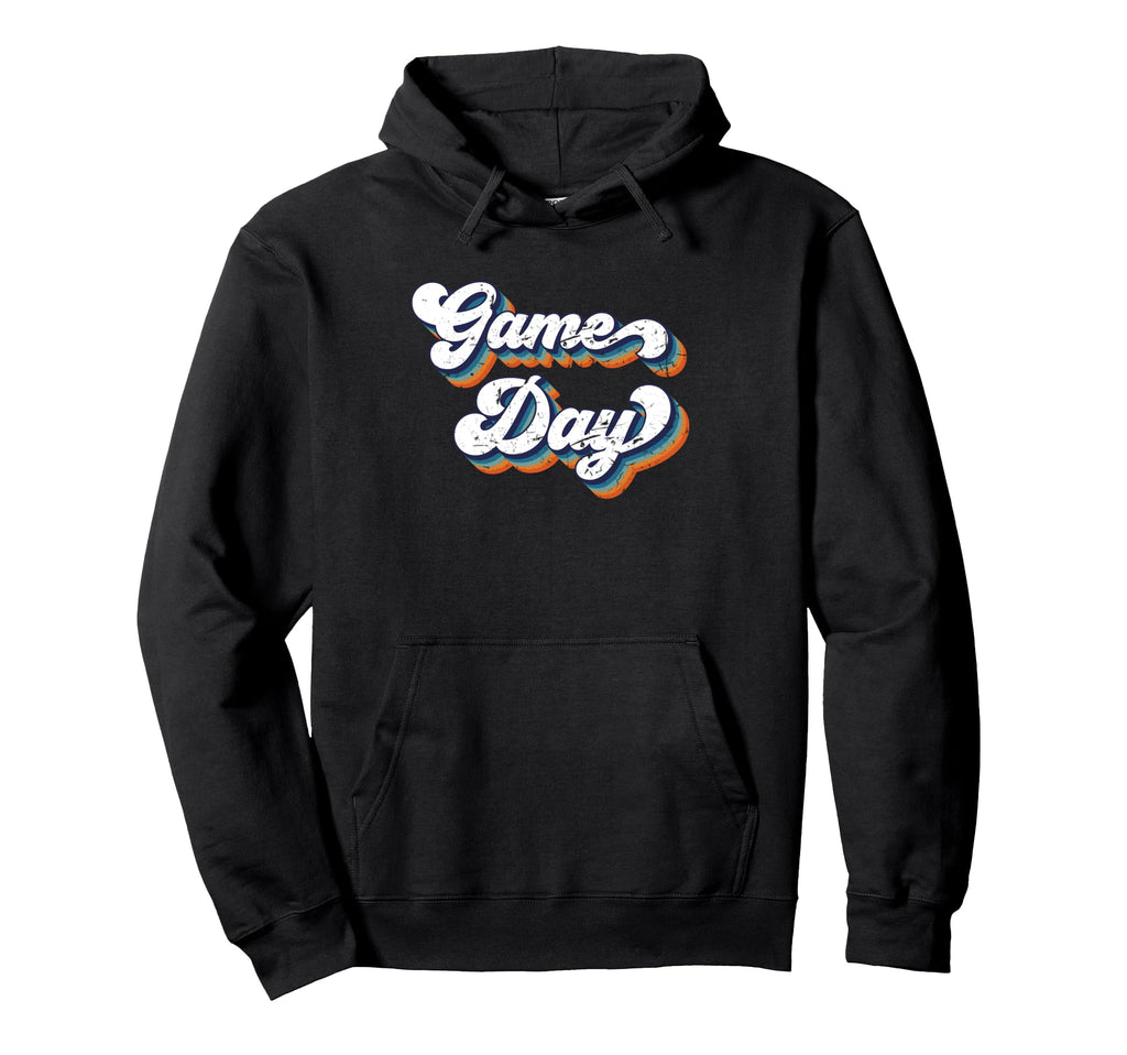 Game Day Vibes Football Volleyball Soccer Hoodie - Graphic Print Unisex