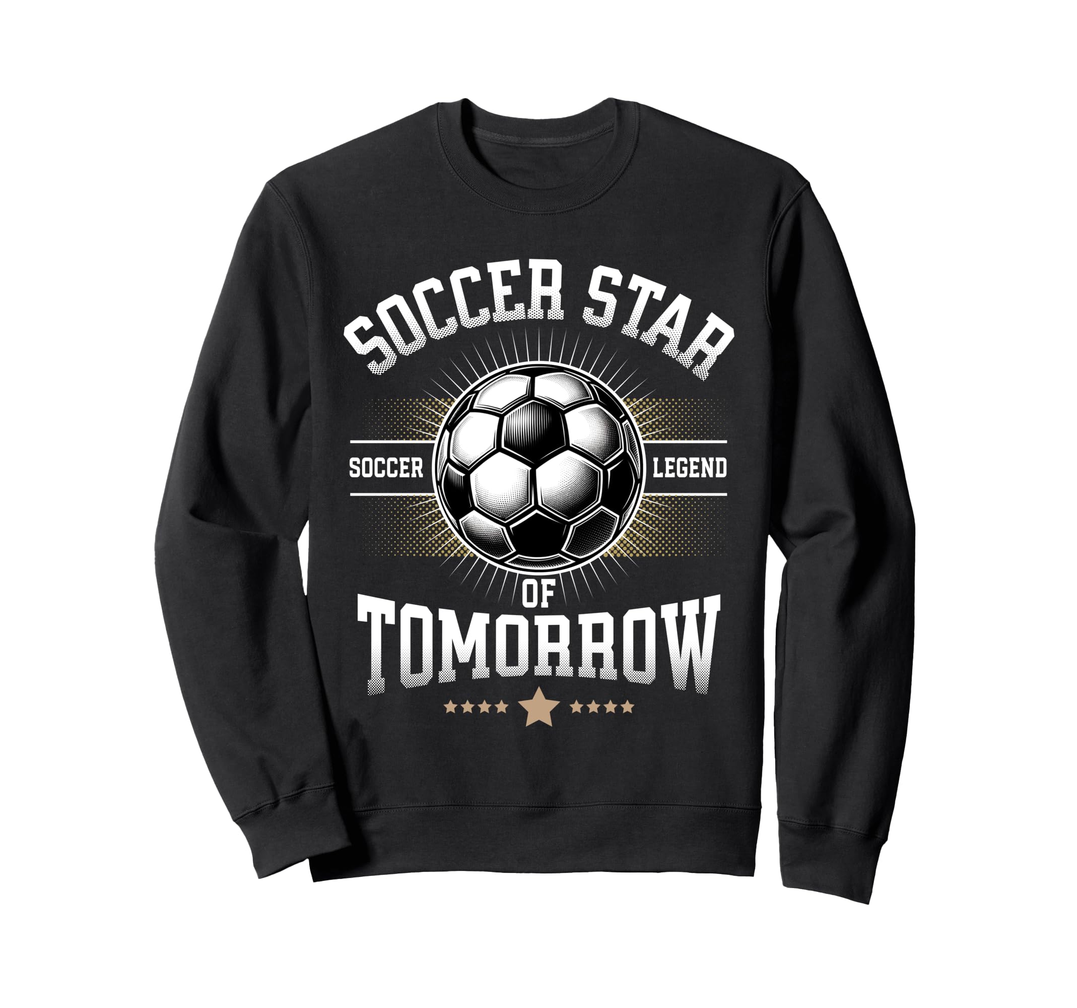 Soccer Star Tomorrow Talent Sweatshirt - Fun Novelty Design for Adults