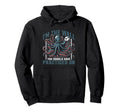 Funny Octopus Soccer Goalie Soccer Hoodie - Fun Novelty Design Men Women