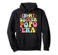 My Soccer Popo Era Game Day Groovy Hoodie - Aesthetic Graphic Unisex