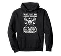 Im Lacrosse Goalkeeper Grandma Lacrosse Hoodie - Minimalist Print Unisex