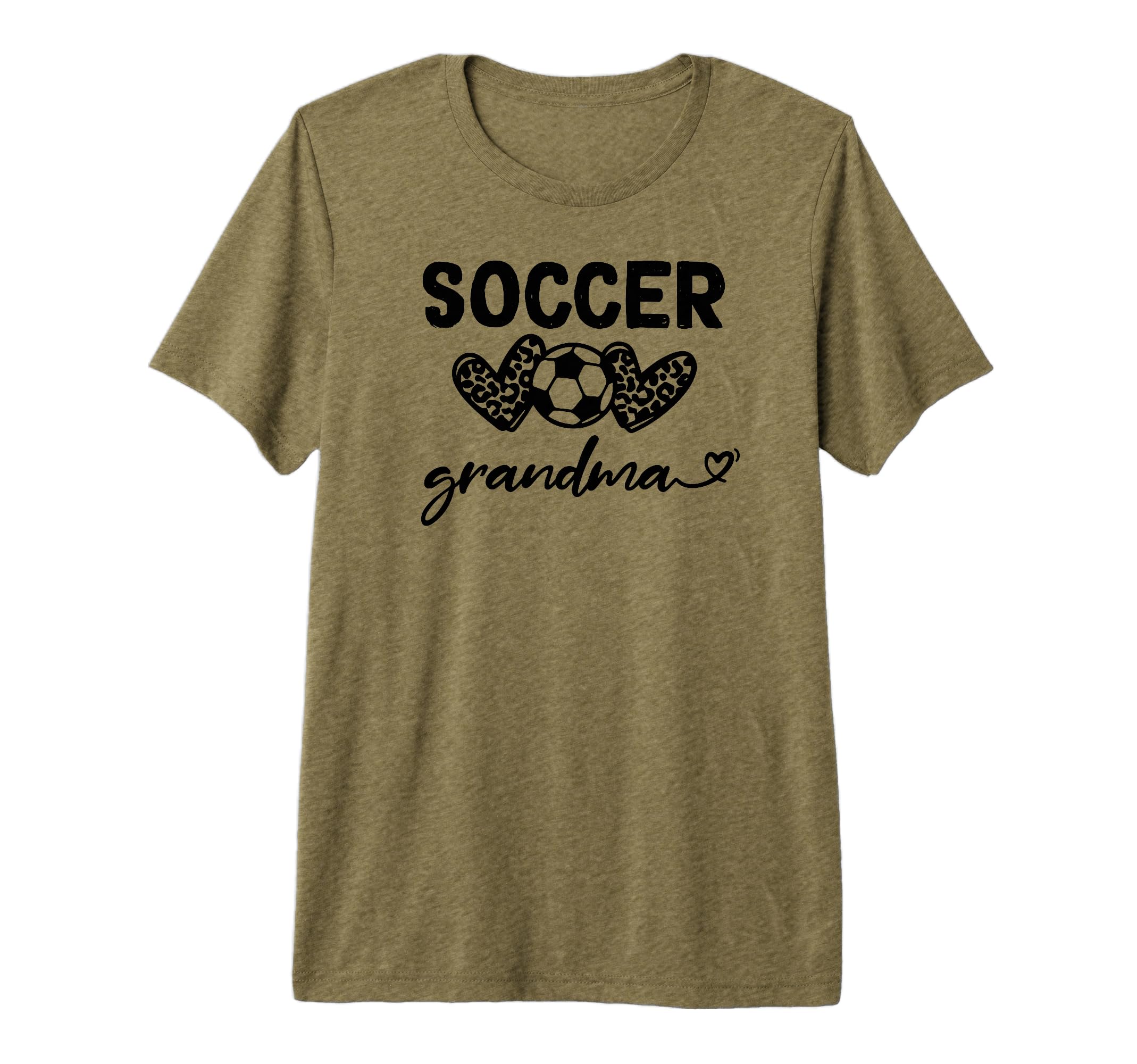 Soccer Mom Leopard Tri Blend T-Shirt - Custom Art Print Men Women