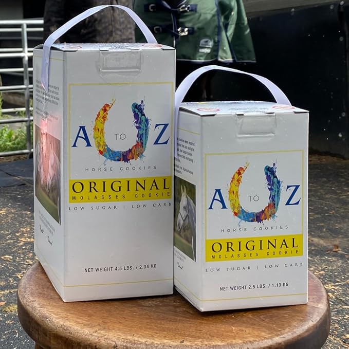 Horse Treats, Original Flavor, A Softer Cookie/Pill Popper Made w/Lite Molasses, Low Carb/Sugar, Wheat, Corn, Soy & Alfalfa Free. All Natural Ingredients, 2.5 lb