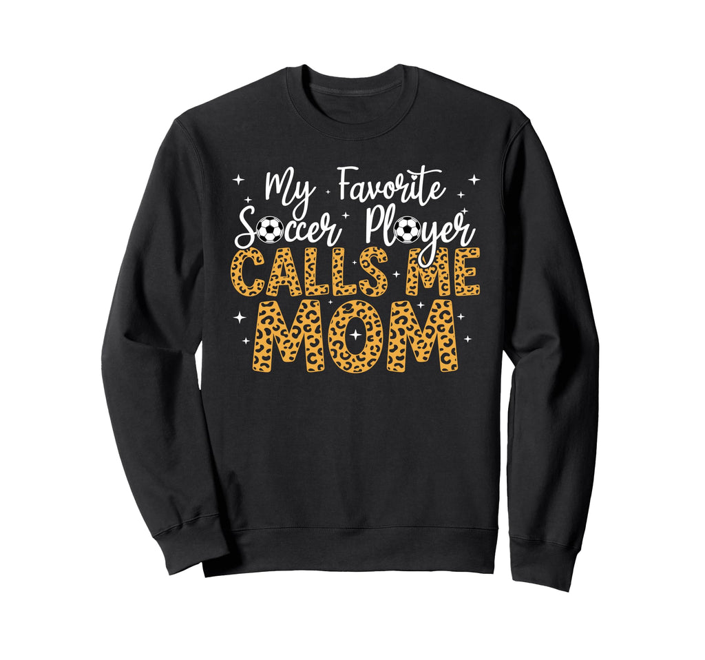 Womens Soccer Mom Mama Mothers Sweatshirt - Fun Novelty Design for Adults