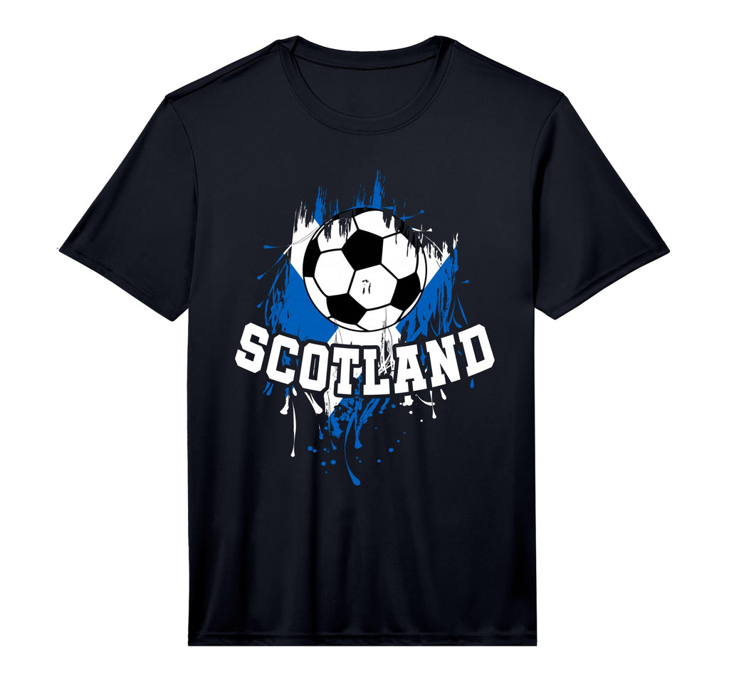 Scotland Soccer Scottish Football T-Shirt - Custom Art Print Men Women