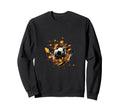 Soccer Autumn Leaves Soccer Sweatshirt - Streetwear Style for Adults