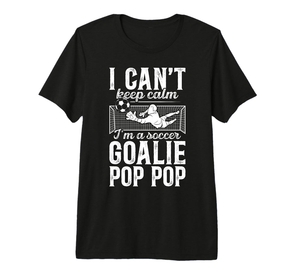 Mens Im Soccer Goalie Pop Pop Soccer T-Shirt - Trendy Graphic for Adults