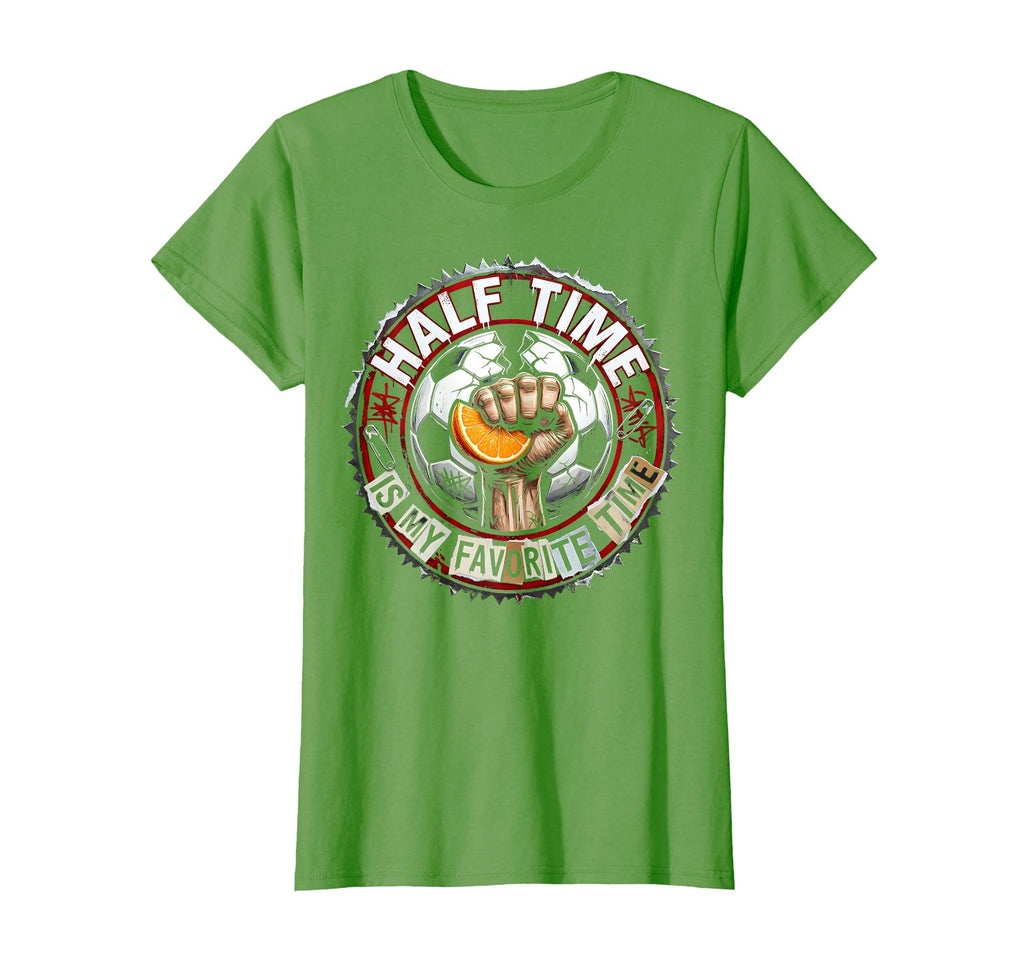 Half Time Is My Favorite Time Soccer T-Shirt - Streetwear Style for Adults