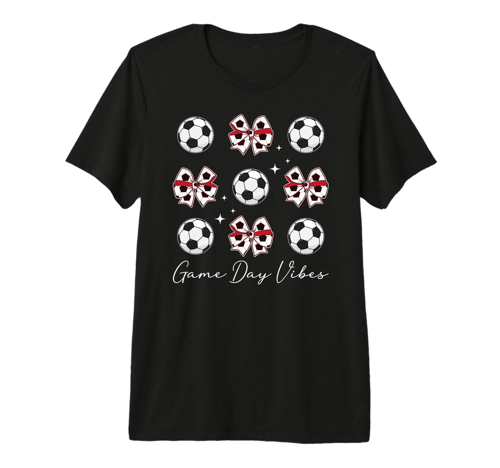 Game Day Vibes Soccer Game Day Soccer T-Shirt - Unique Graphic for Adults