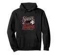 Soccer Is My Love Language Ball Player Fan Hoodie - Streetwear Style Unisex
