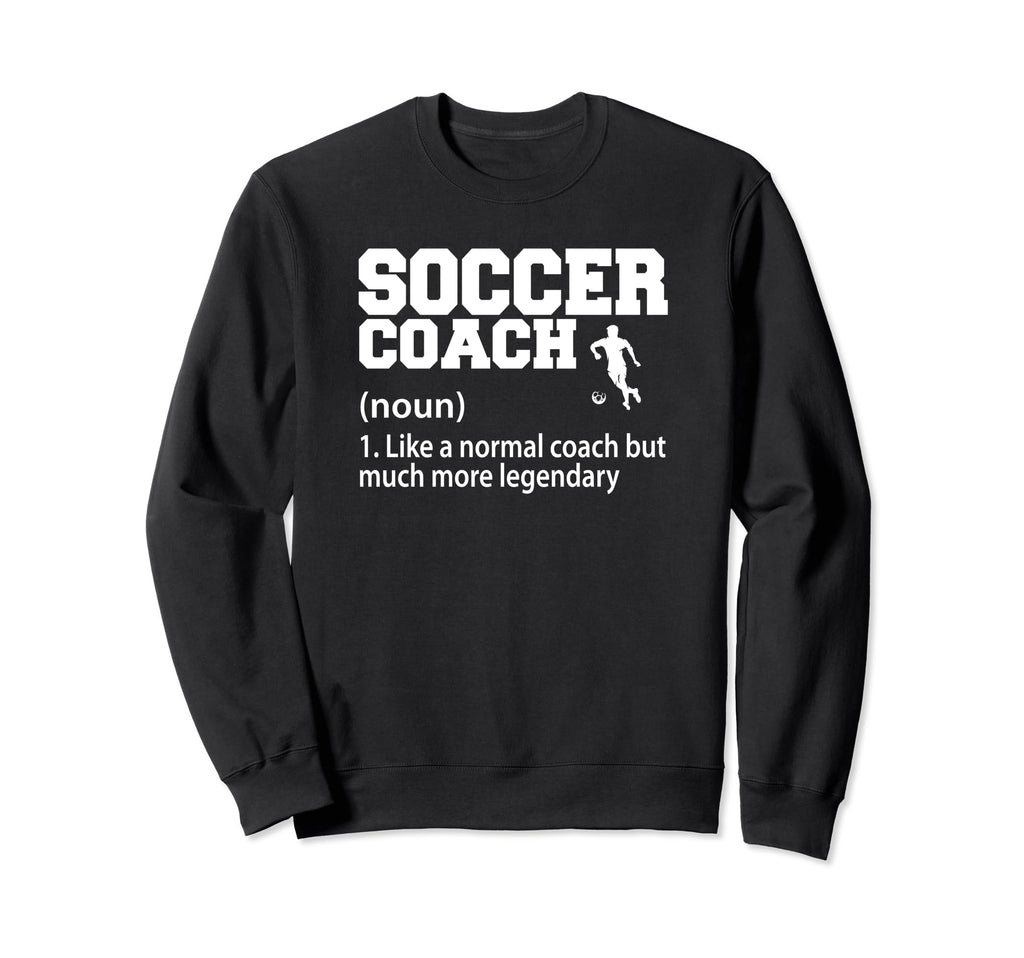 Soccer Coaching Training Trainer Sweatshirt - Unique Graphic for Adults