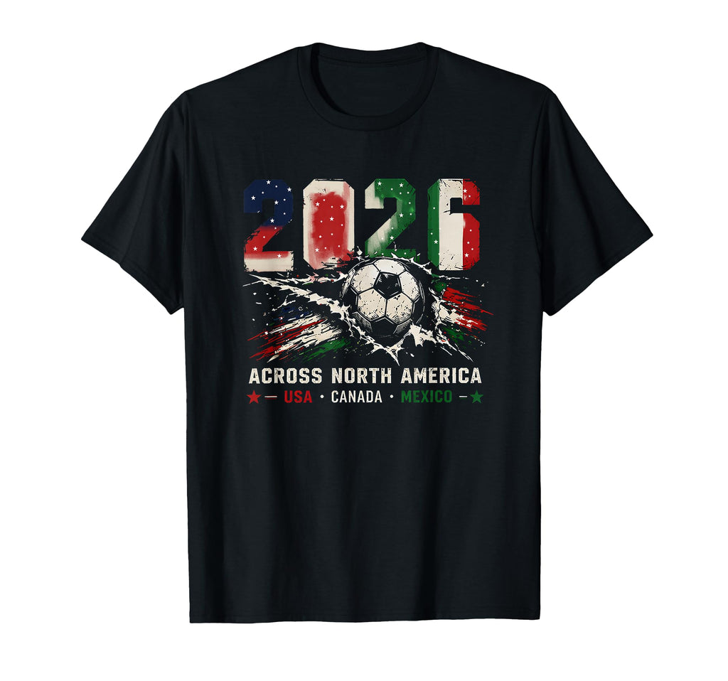 Football Fever 2026 Across Northern T-Shirt - Minimalist Print Men Women