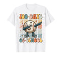 100 Days School Soccer Heart Love T-Shirt - Streetwear Style Men Women