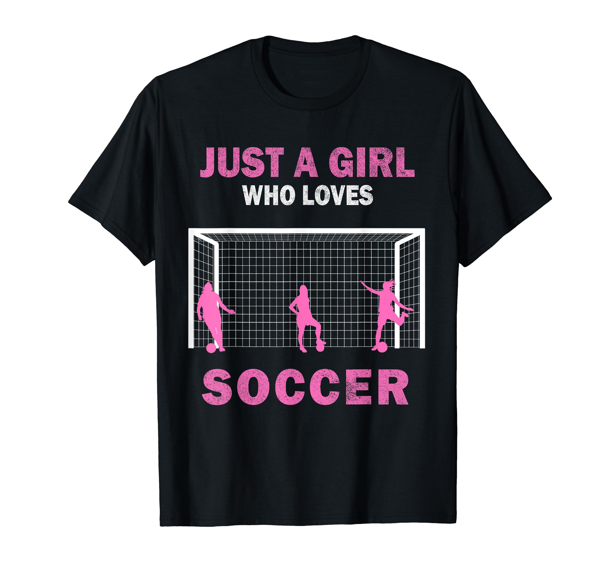 Just Who Loves Soccer Game And T-Shirt - Casual Everyday Wear Men Women