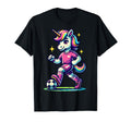 Footballer Unicorn Fans Soccer Team T-Shirt - Streetwear Style Unisex