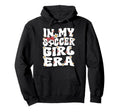 My Soccer Era Groovy Soccer Soccer Hoodie - Unique Graphic Unisex