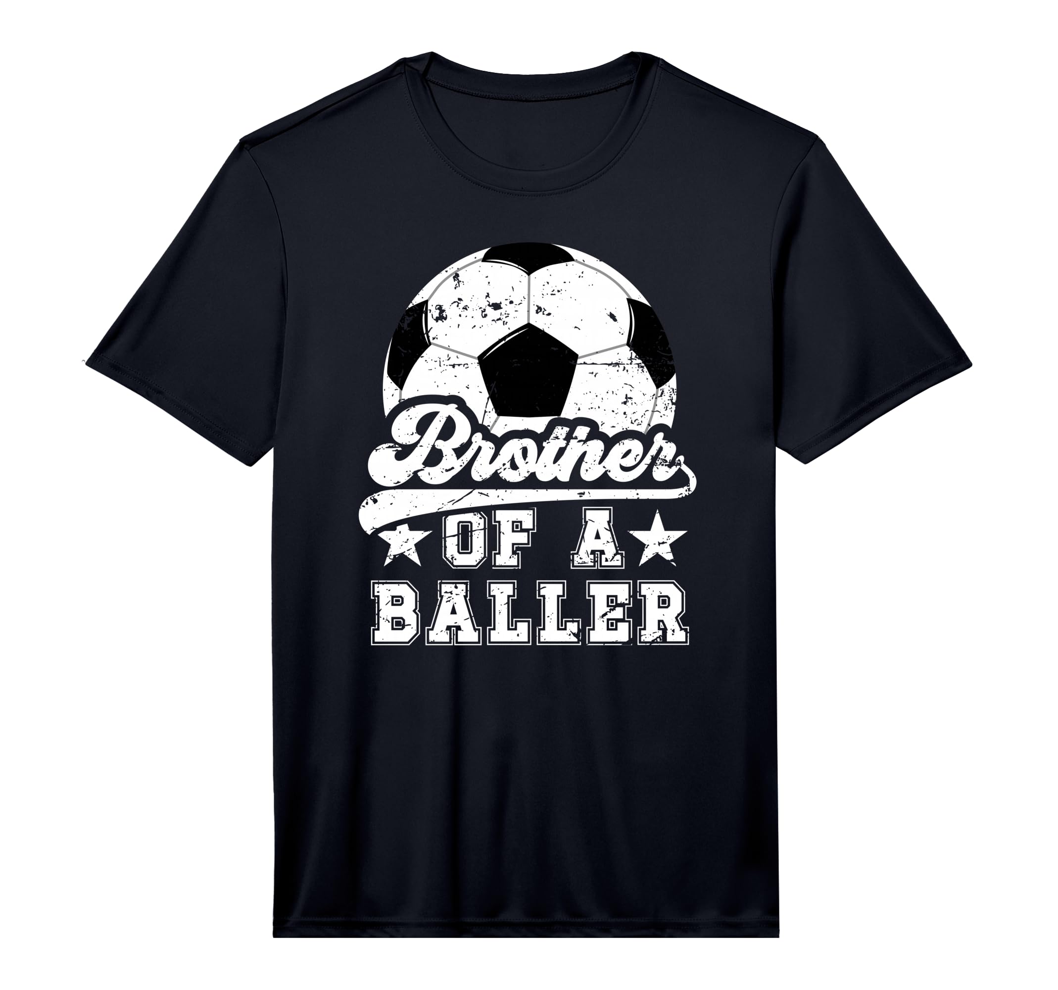 Brother Baller Soccer Brother Soccer T-Shirt - Novelty Apparel Men Women