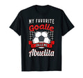 My Favorite Goalie Calls Me Abuelita T-Shirt - Custom Art Print for Adults