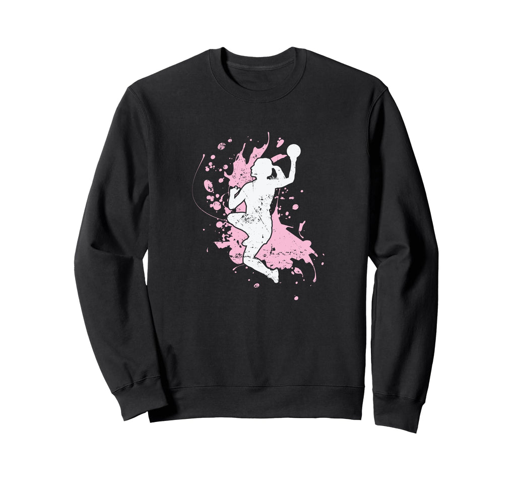 Handball Jump Shot Elegance Game Sweatshirt - Graphic Print Men Women