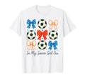 Funny Patriotic Bows Red White Blue My T-Shirt - Novelty Apparel Men Women
