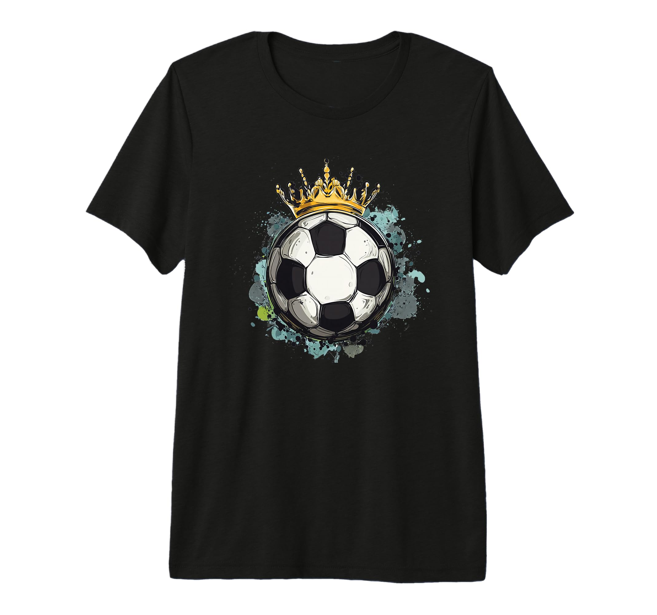 Kick Like Royalty This Ball T-Shirt - Casual Everyday Wear Men Women