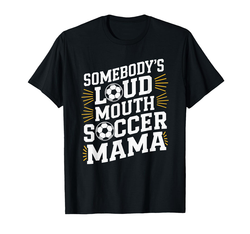 Somebodys Loud Mouth Crying Player Soccer T-Shirt - Graphic Print Unisex