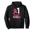 1St Birthday 1 Year Soccer Football Hoodie - Fun Novelty Design for Adults