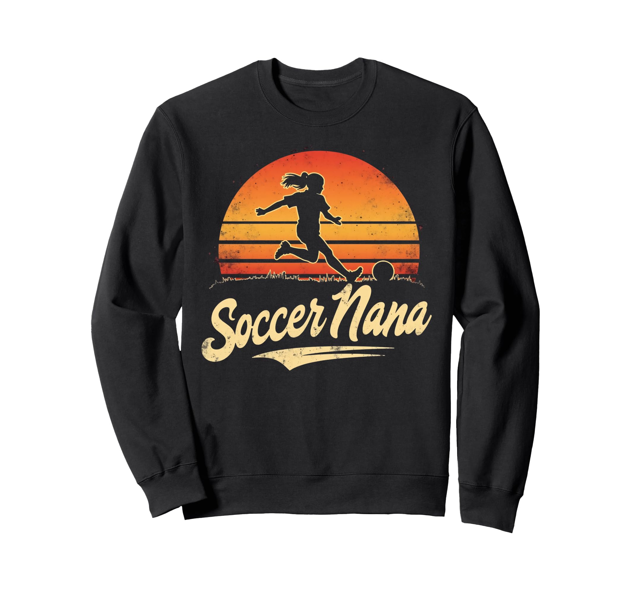 Proud Soccer Nana Funny Sweatshirt - Casual Everyday Wear Men Women