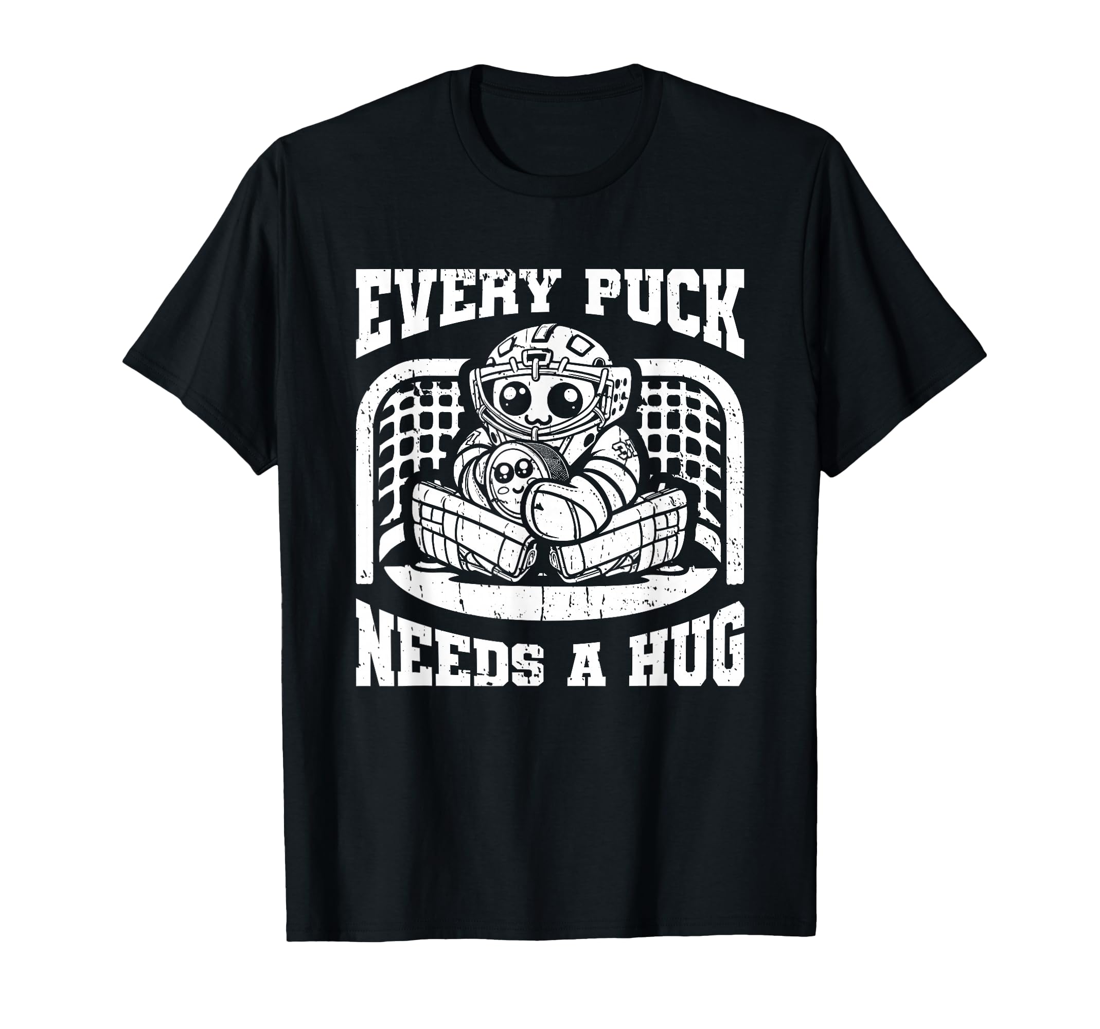 Ice Hockey Goalie Goalkeeper Goalie T-Shirt - Custom Art Print for Adults