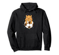 Saber Toothed Tiger Loves Soccer Wild Hoodie - Casual Everyday Wear Unisex