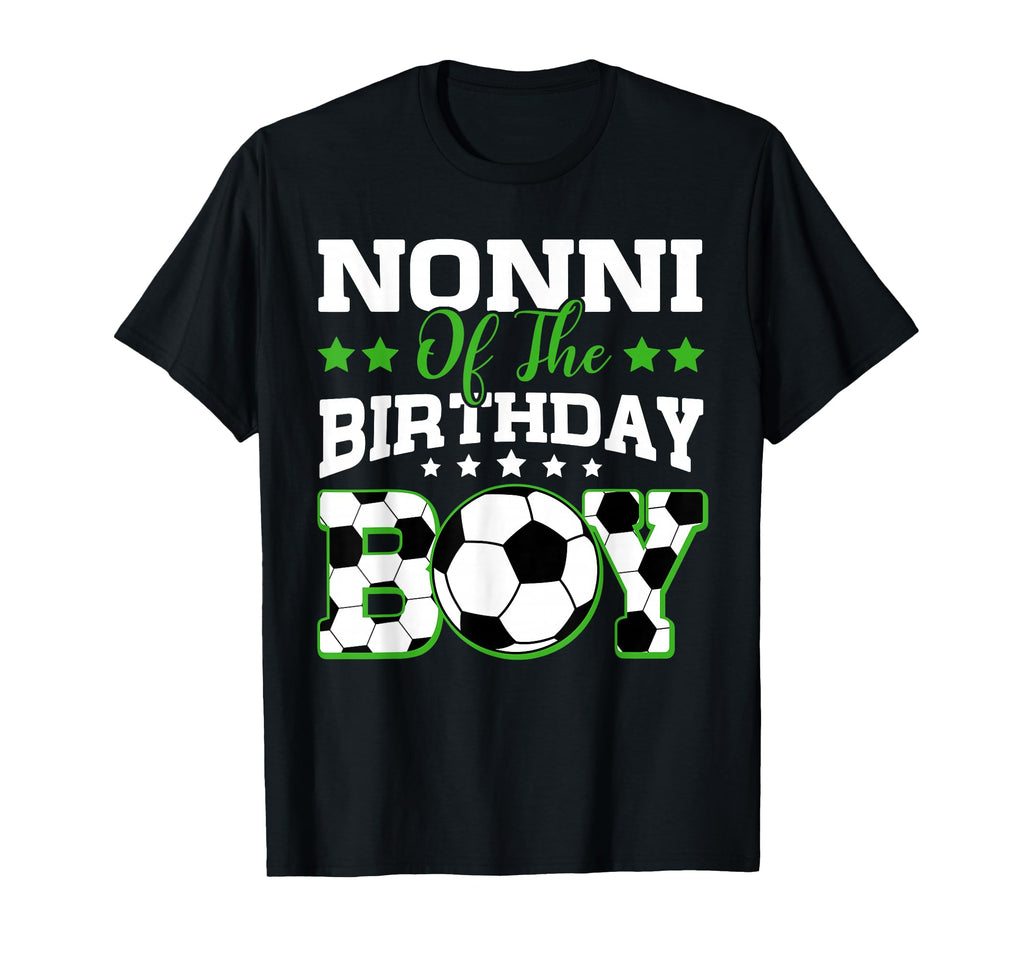 Nonni Birthday Soccer Family Matching T-Shirt - Streetwear Style Unisex