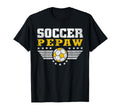 Soccer Pepaw Funny Sports Players T-Shirt - Trendy Graphic for Adults