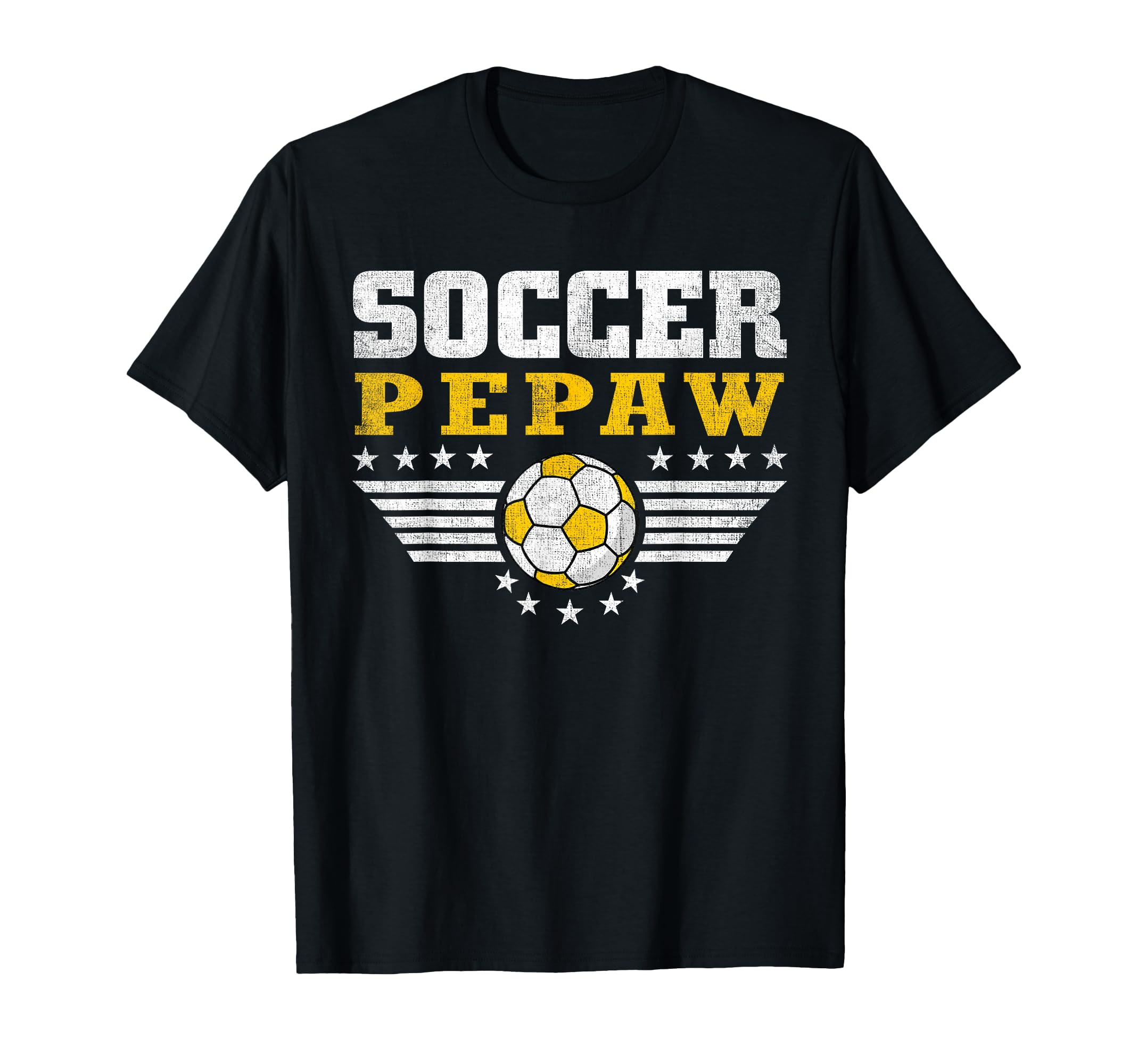 Soccer Pepaw Funny Sports Players T-Shirt - Trendy Graphic for Adults