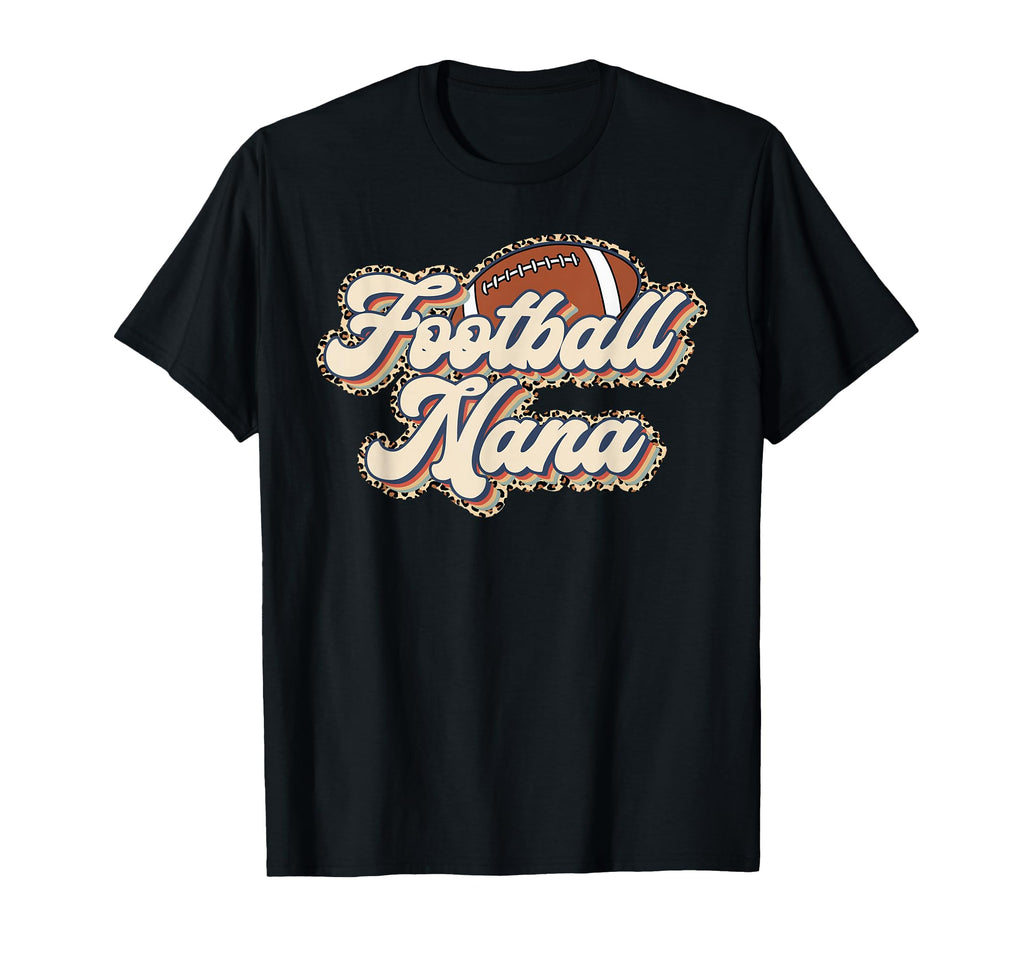 Leopard Football Nana Football Season T-Shirt - Custom Art Print Unisex
