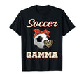 Soccer Gamma Bandana Leopard Heart T-Shirt - Aesthetic Graphic for Adults