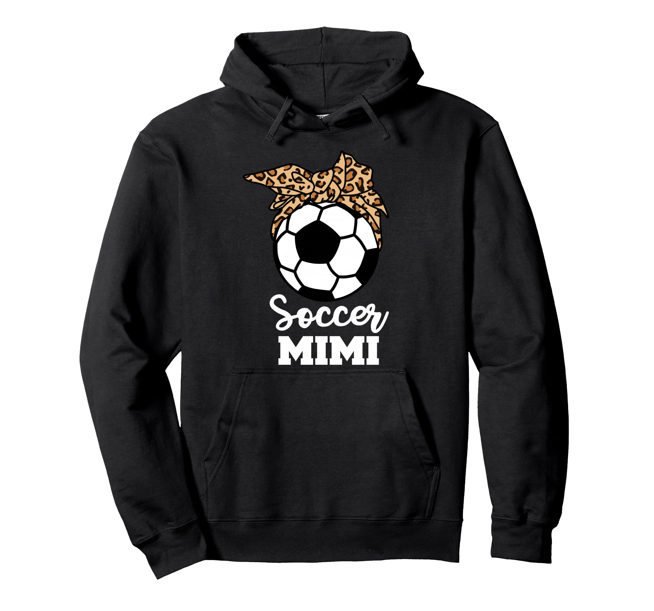 Soccer Mimi Funny Leopard Mimi Hoodie - Trendy Graphic Unisex