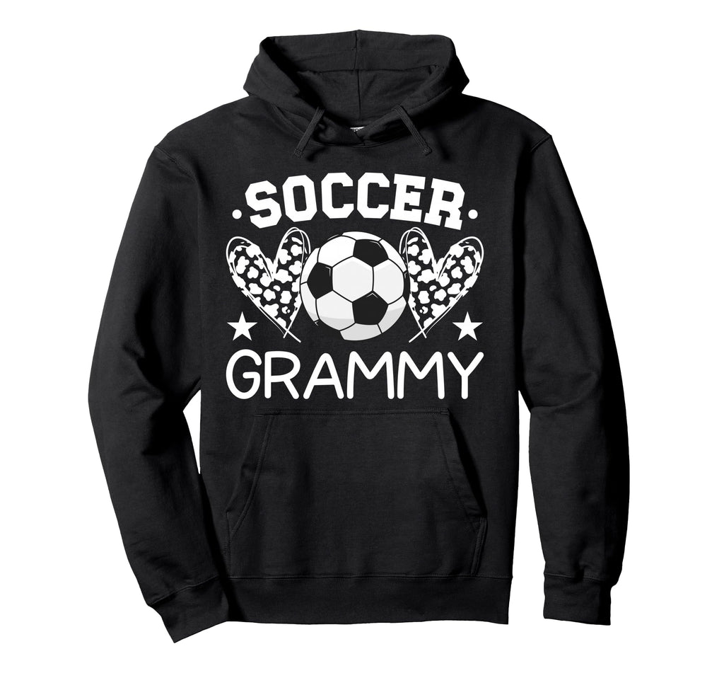 Soccer Grammy Hearts Grammy Soccer Hoodie - Custom Art Print for Adults