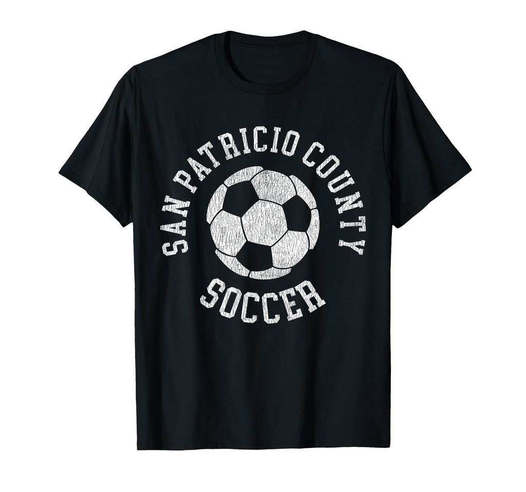 San Patricio County Soccer T-Shirt - Minimalist Print for Adults