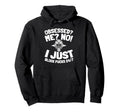 Hockey Goalkeeper Ice Hockey Goalie Hoodie - Minimalist Print for Adults