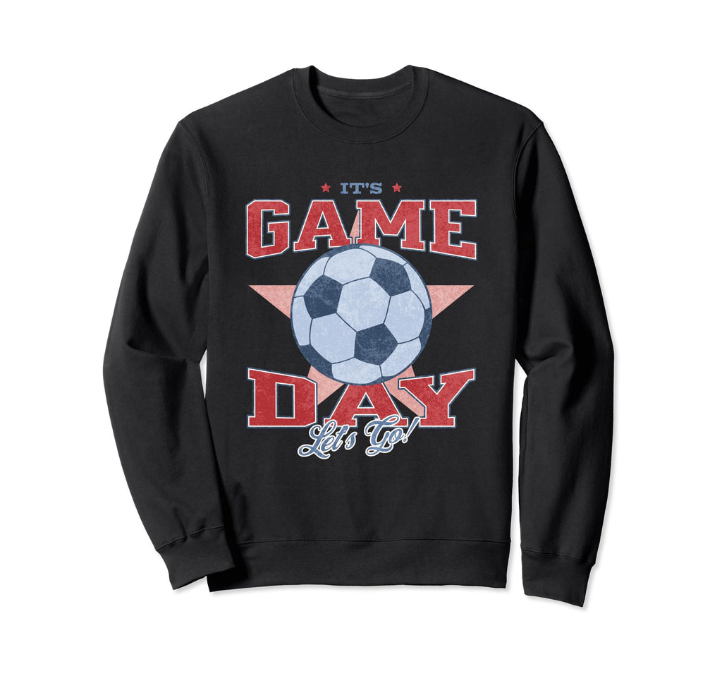 Game Day Soccer Season Tailgate Sweatshirt - Casual Everyday Wear Unisex