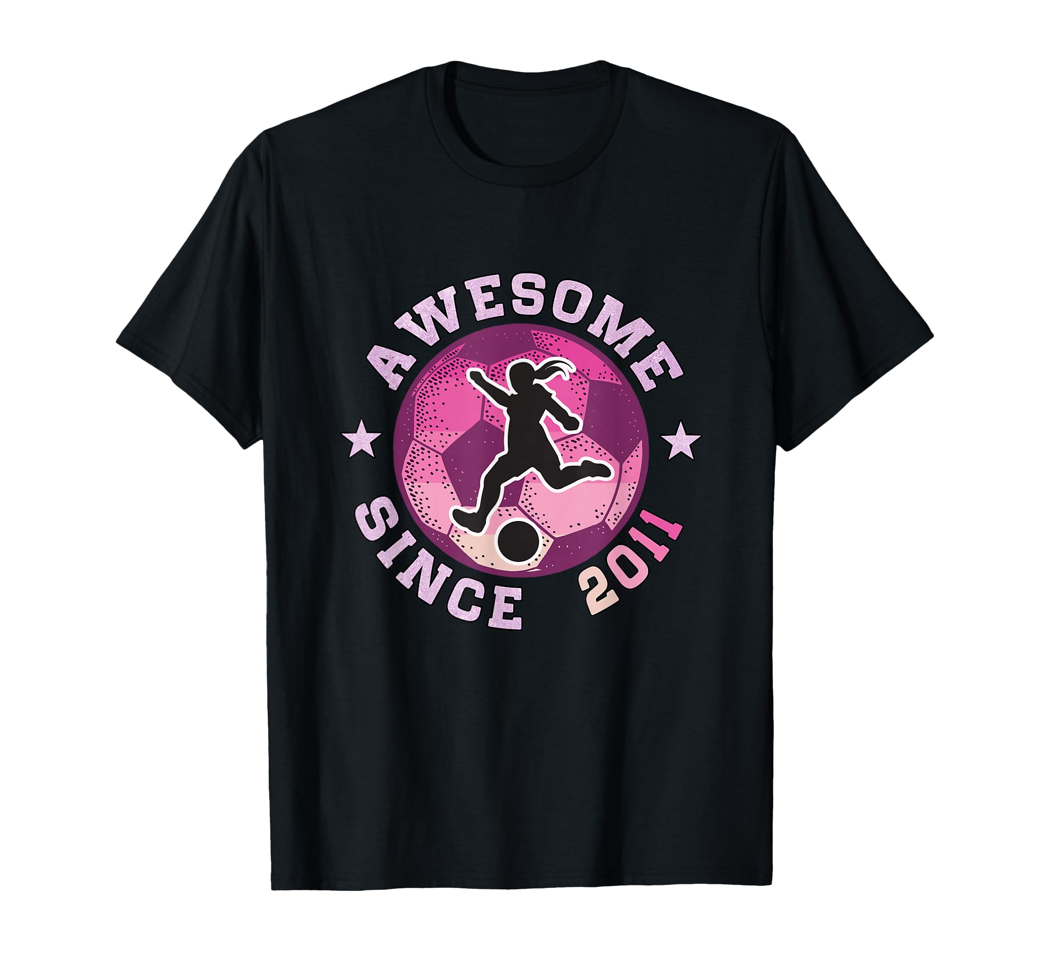 15Th Birthday Soccer Player Awesome Since T-Shirt - Novelty Apparel Unisex