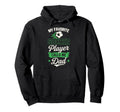 My Favorite Soccer Player Calls Me Dad Hoodie - Trendy Graphic for Adults