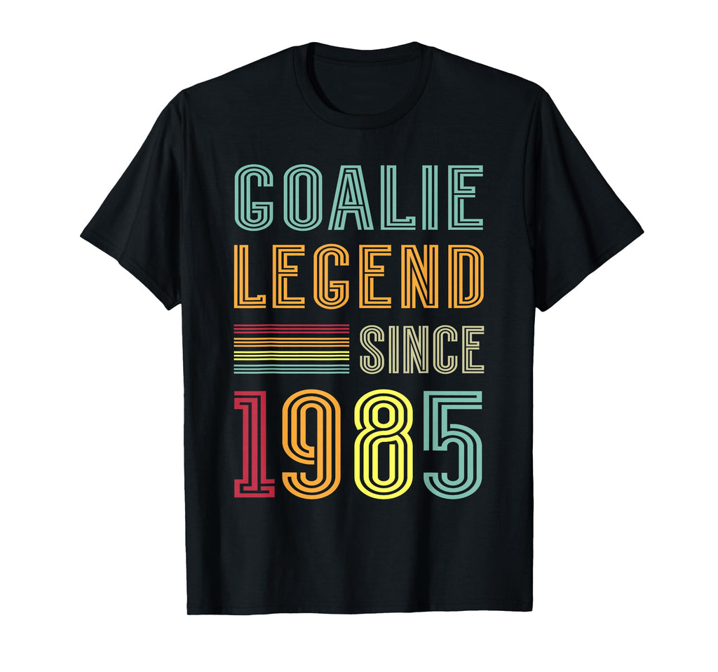 Goalkeeper Legend 1985 Sports Goal T-Shirt - Streetwear Style Men Women