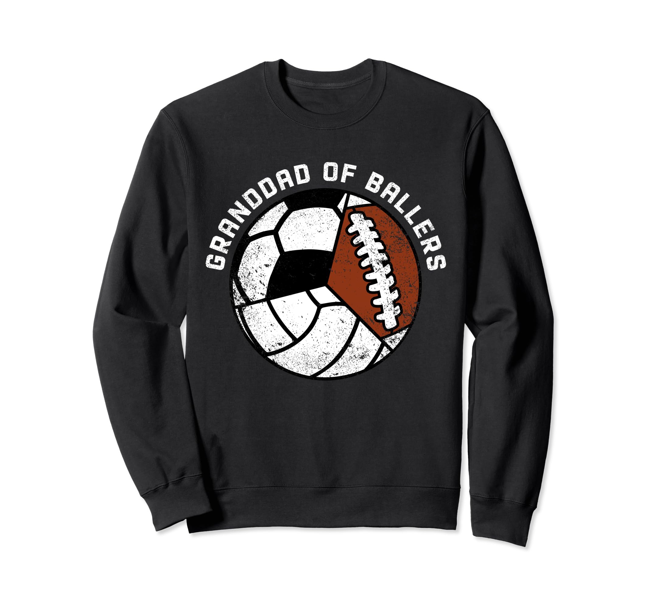 Granddad Ballers Funny Volleyball Sweatshirt - Custom Art Print Men Women