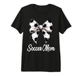 Soccer Mom Coquette Bow Soccer Lovers T-Shirt - Novelty Apparel Men Women