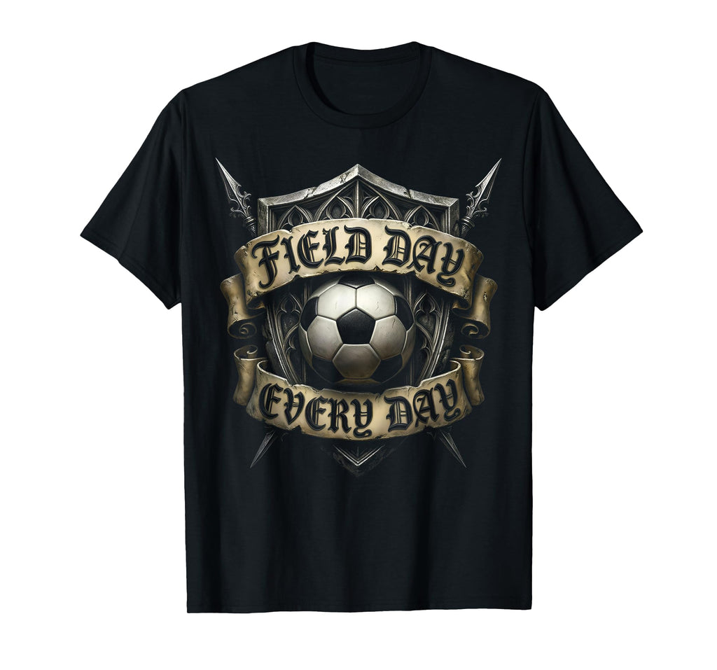 Field Day Every Day Soccer T-Shirt - Custom Art Print Men Women