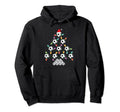 Soccer Tree Sport Enthusiast Lights Hoodie - Minimalist Print Unisex