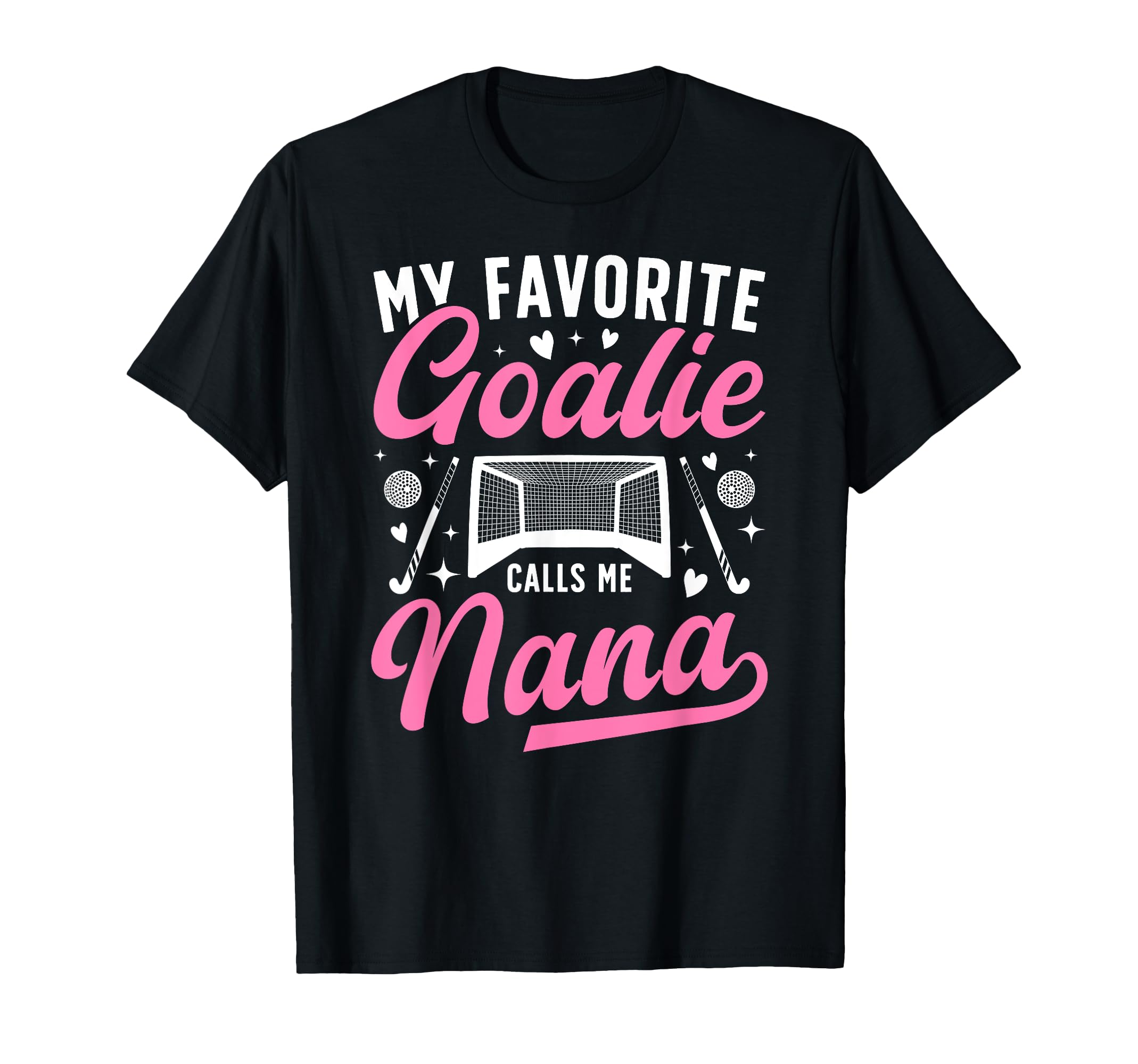 Proud Field Hockey Goalie Nana Field T-Shirt - Aesthetic Graphic Unisex