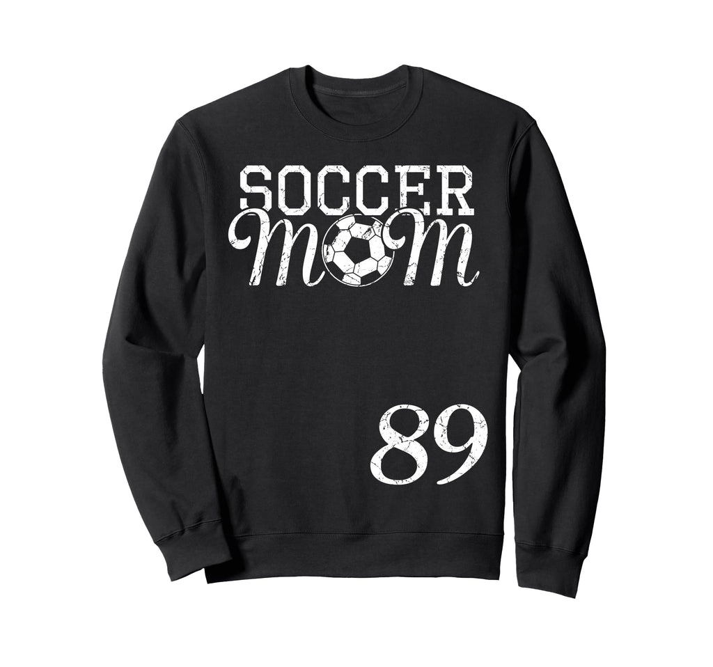 Soccer Mom Jersey Number 89 Sweatshirt - Minimalist Print Men Women