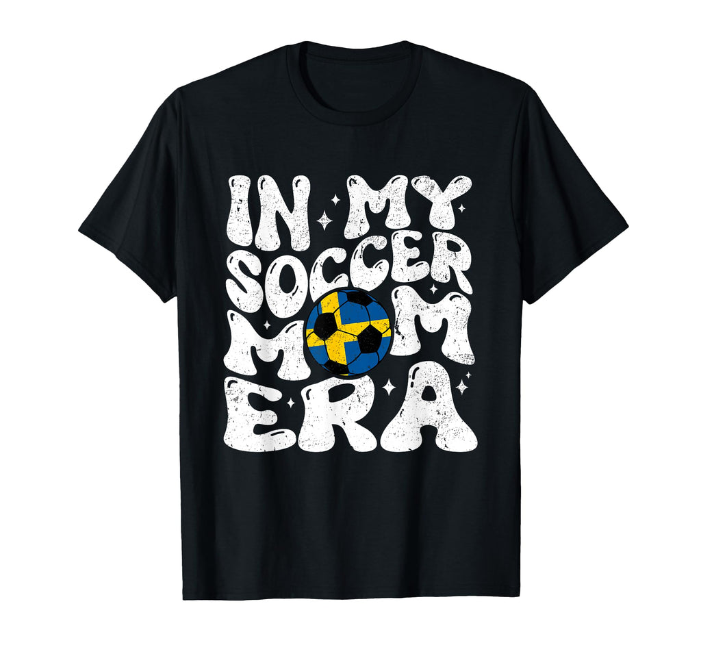 Soccer Mom Swedish Mothers Coach T-Shirt - Casual Everyday Wear for Adults